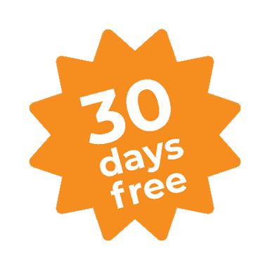 Bark free for the first 30 days