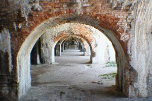 Pensacola Fort Pickens interior archway