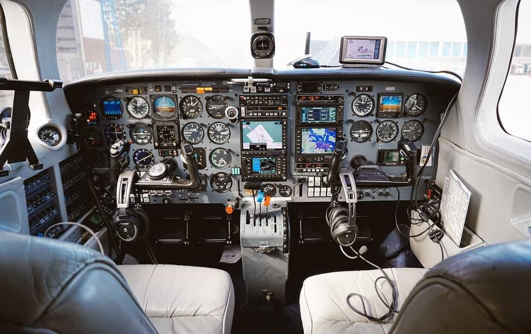 Wichita Kansas-Aviation-Interior-Cockpit