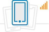 Mobile phones and plans icon