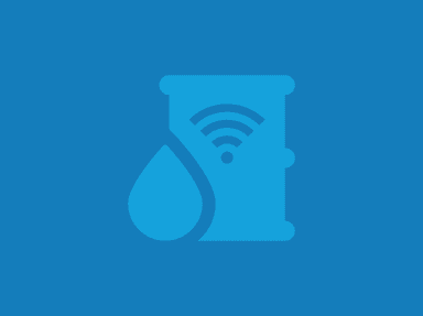 Illustration of a gas tank with a WiFi symbol