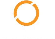 square EarthLink logo - grey and white