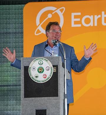 EarthLink CEO Glenn Goad in Wise County, Virginia